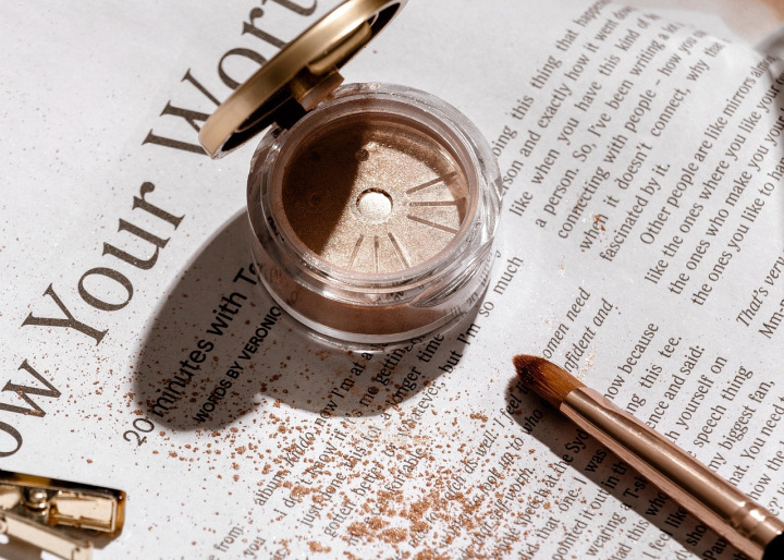 Makeup and brushes